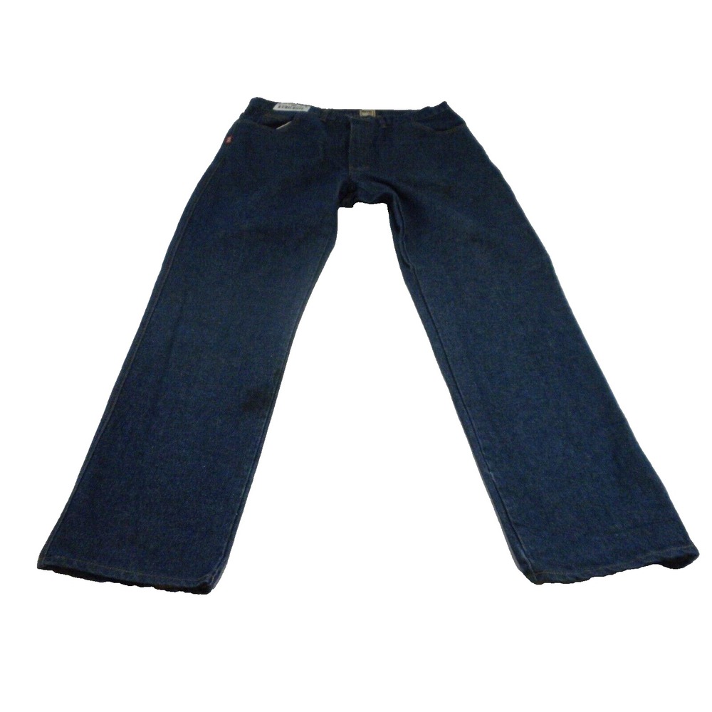 Reed FR Jeans Mens 38x37 Blue‎ Denim Flame Resistant Straight CAT 2 Distressed